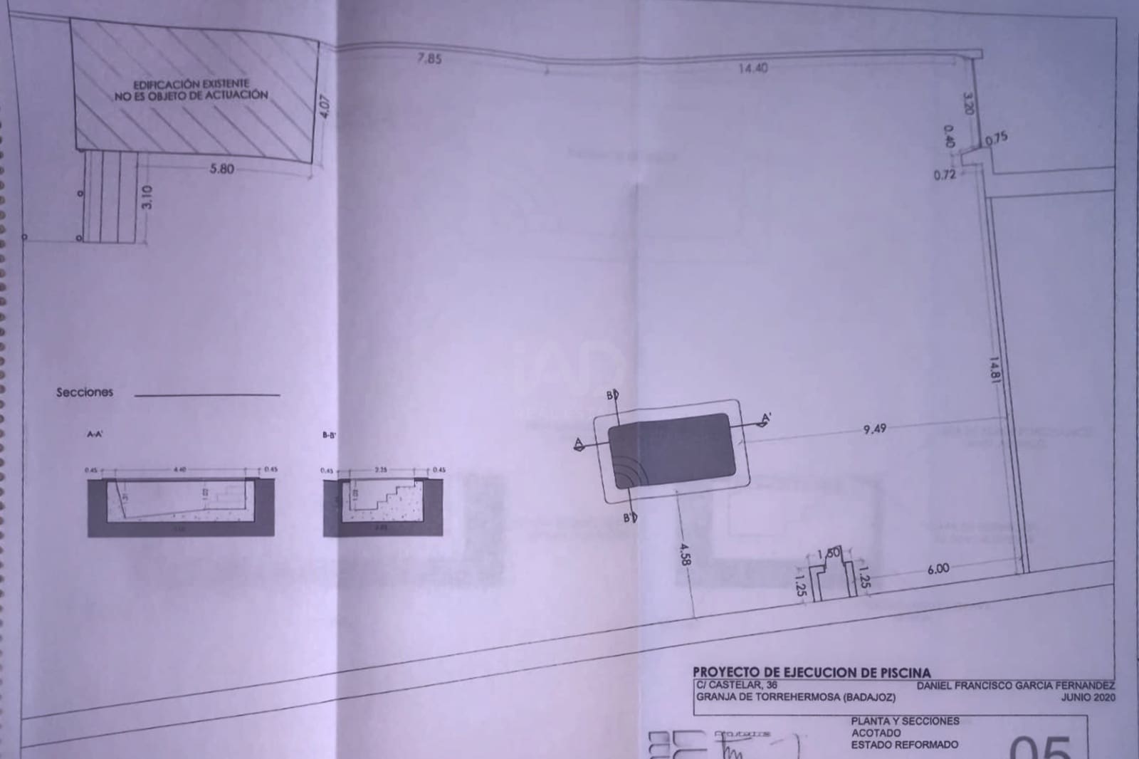 3 Zimmer Haus zu verkaufen in Badajoz Stadt mit Pool Garage - 180.500 € (Ref: 9989236)