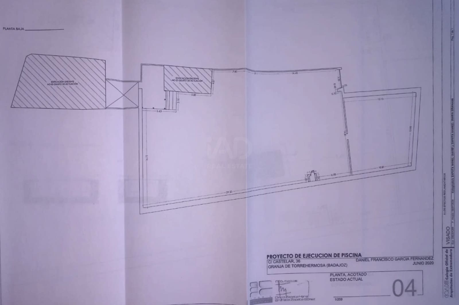 3 Zimmer Haus zu verkaufen in Badajoz Stadt mit Pool Garage - 180.500 € (Ref: 9989236)