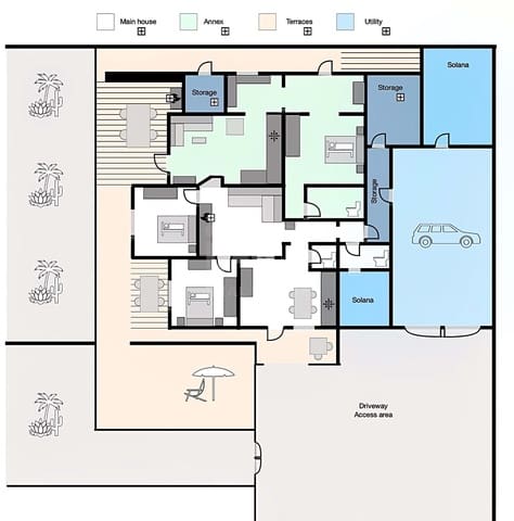 3 soverom Finca/Herregård til salgs i Las Brenas, Yaiza - € 895 000 (Ref: 9989256)