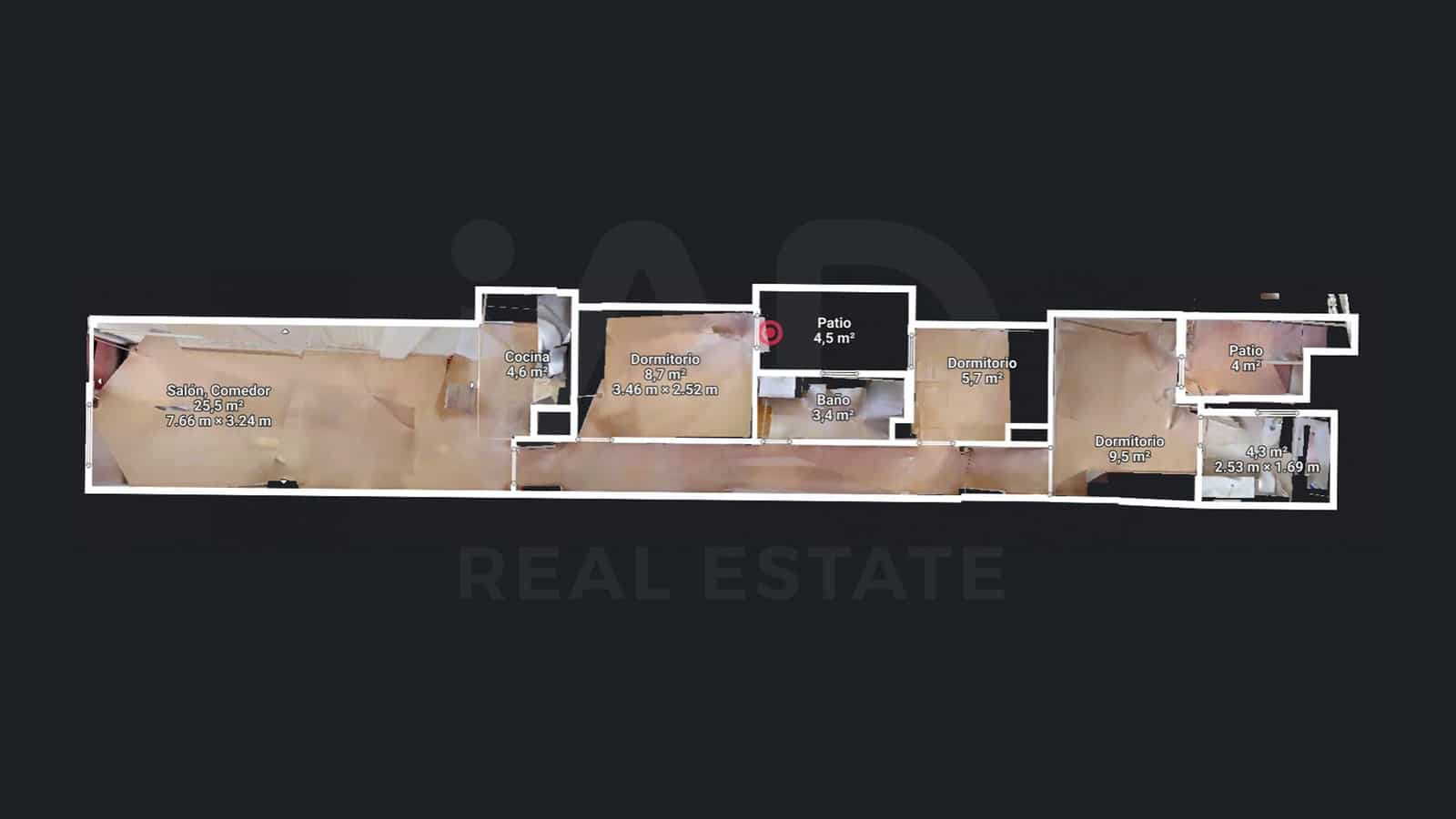 Apartamento de 3 habitaciones en Alicante / Alacant ciudad en venta - 164.000 € (Ref: 9989789)