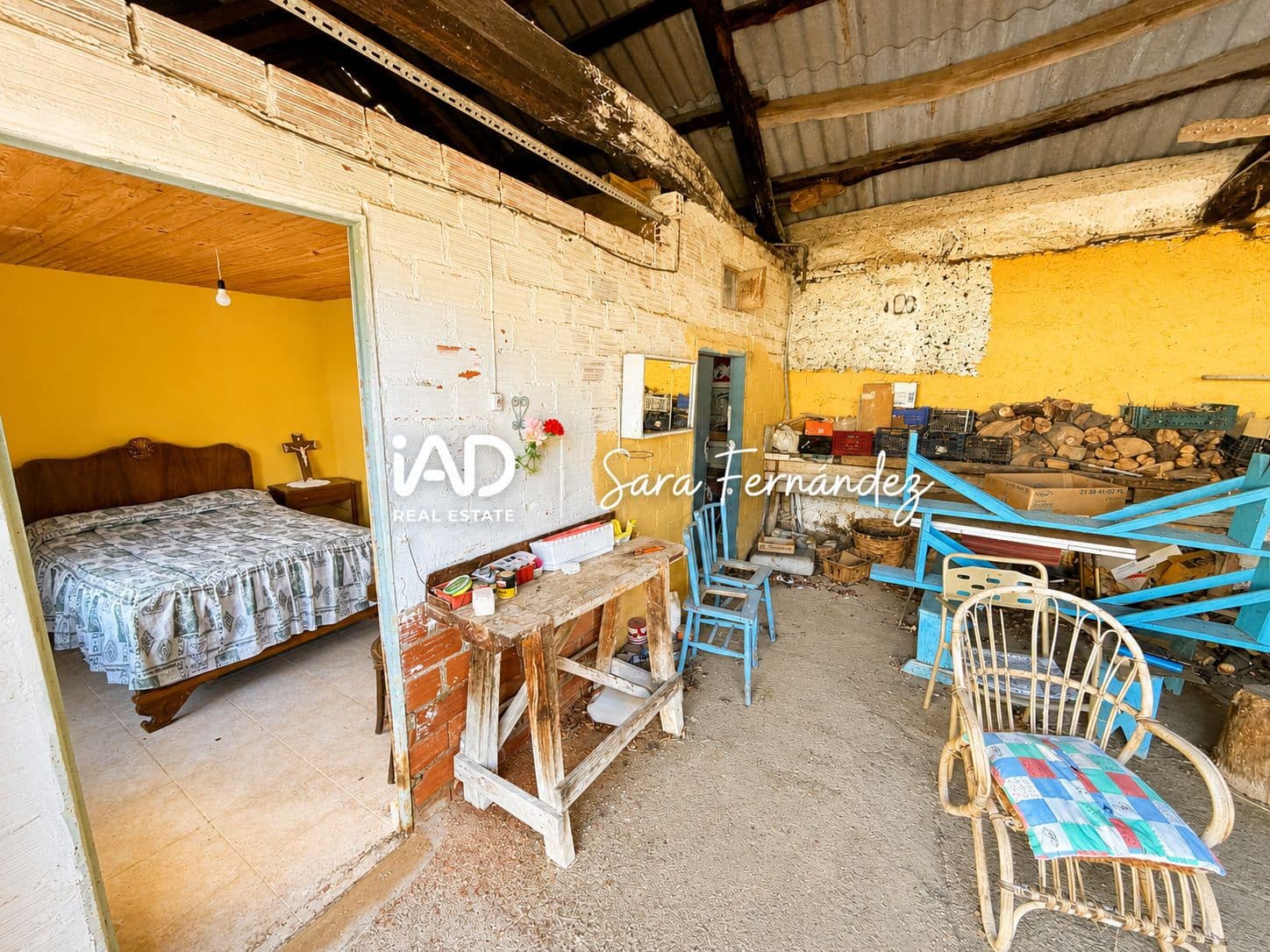 2 chambre Finca/Maison de Campagne à vendre à Riego de la Vega avec garage - 70 000 € (Ref: 9989811)