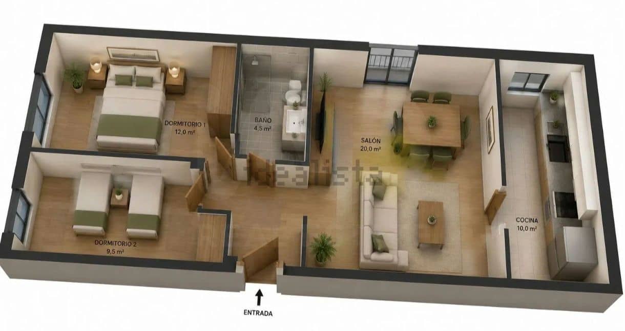 2 makuuhuone Huoneisto myytävänä paikassa Bermeo - 204 000 € (Ref: 9990956)