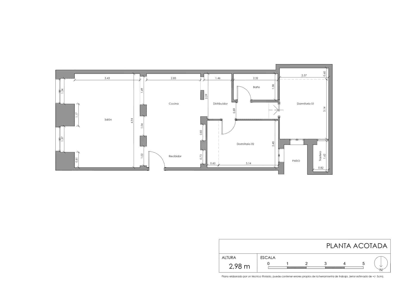2 slaapkamer Appartement te koop in Madrid stad - € 490.000 (Ref: 9990972)