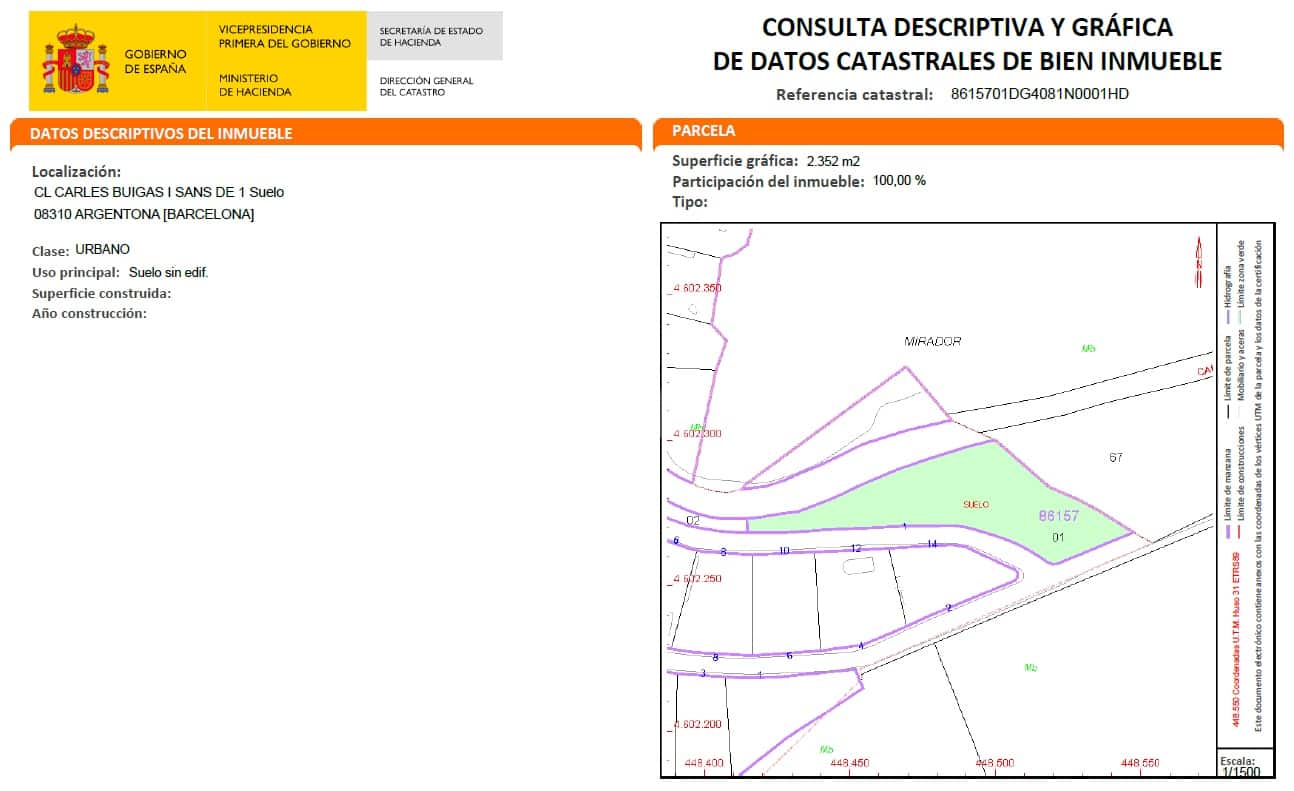 Działka budowlana na sprzedaż w Miasto Barcelona - 74 900 € (Ref: 9991002)