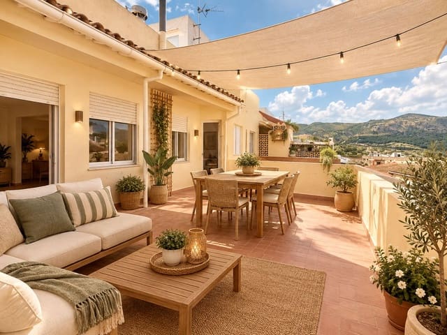 3 soveværelse Lejlighed til salg i Jalón / Xaló - € 158.000 (Ref: 9991020)