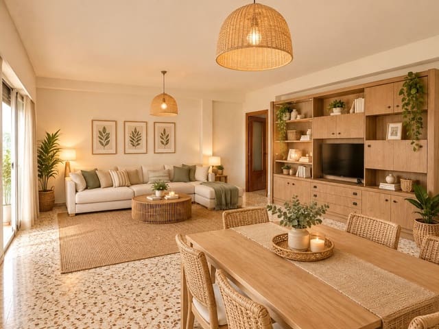3 soveværelse Lejlighed til salg i Jalón / Xaló - € 158.000 (Ref: 9991020)
