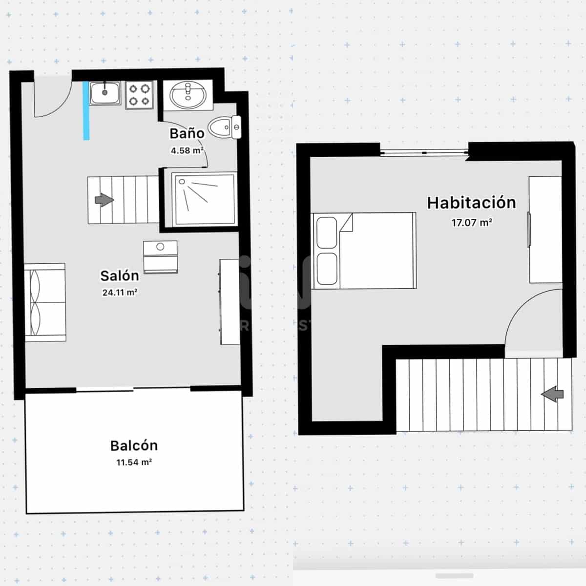 1 chambre Appartement à vendre à Teruel ville - 109 500 € (Ref: 9991035)