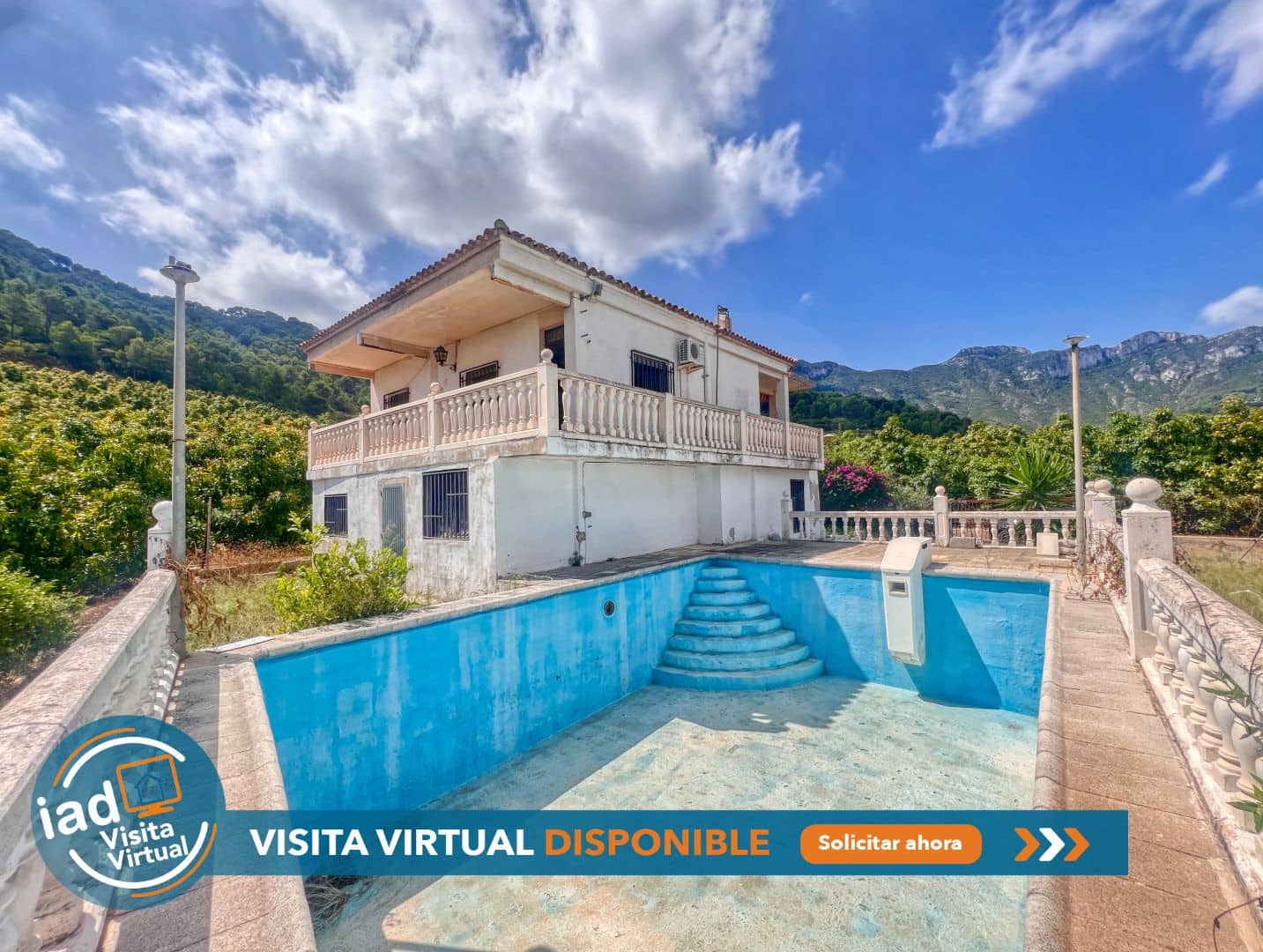 5 camera da letto Finca/Casa di Campagna in vendita in Valencia citta con piscina - 175.000 € (Rif: 9991049)