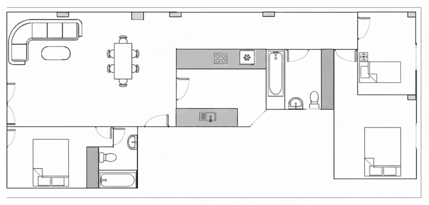 3 camera da letto Attico in vendita in Alicante citta con garage - 215.000 € (Rif: 9991050)