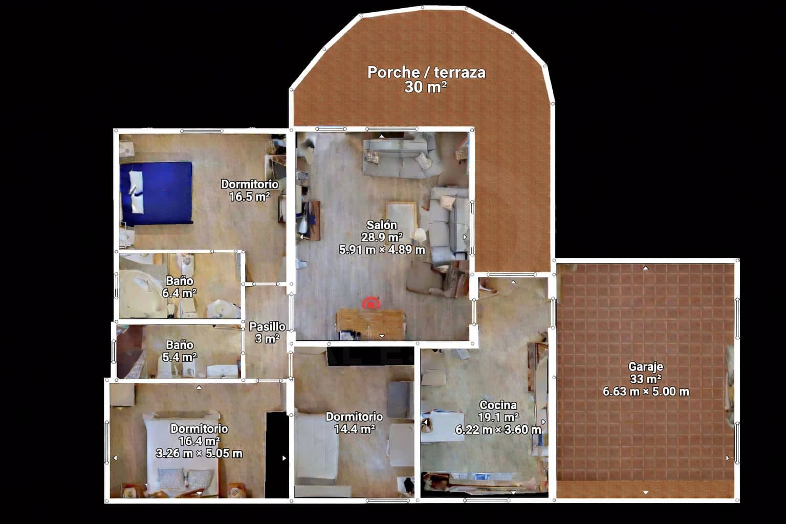 Chalet de 3 habitaciones en Dolores en venta con piscina garaje - 355.000 € (Ref: 9991051)