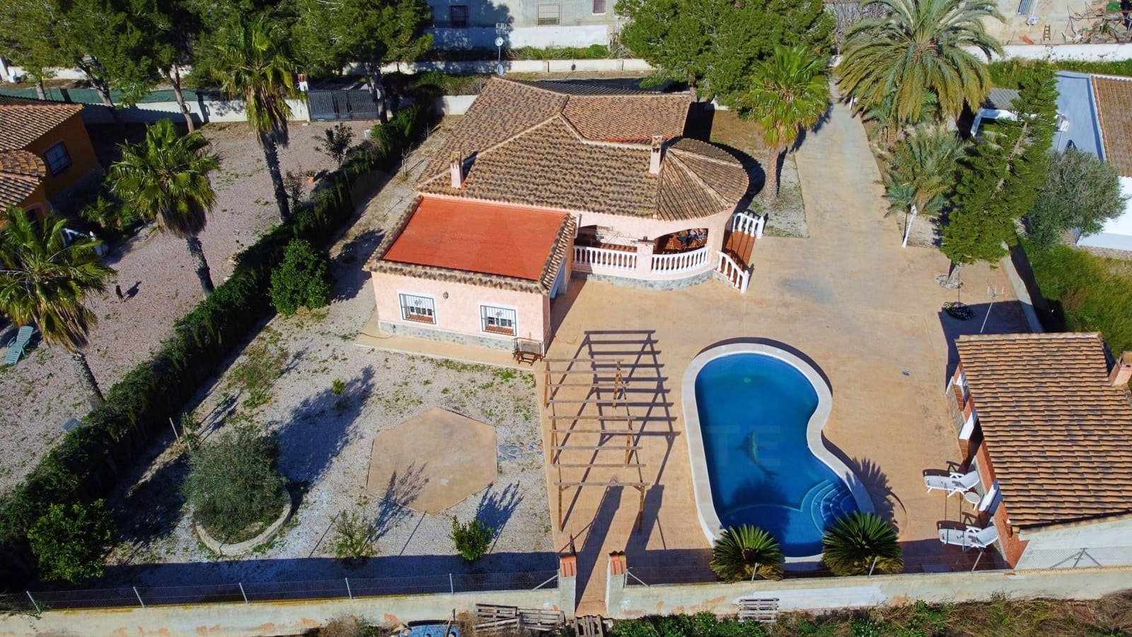 Chalet de 3 habitaciones en Dolores en venta con piscina garaje - 355.000 € (Ref: 9991051)