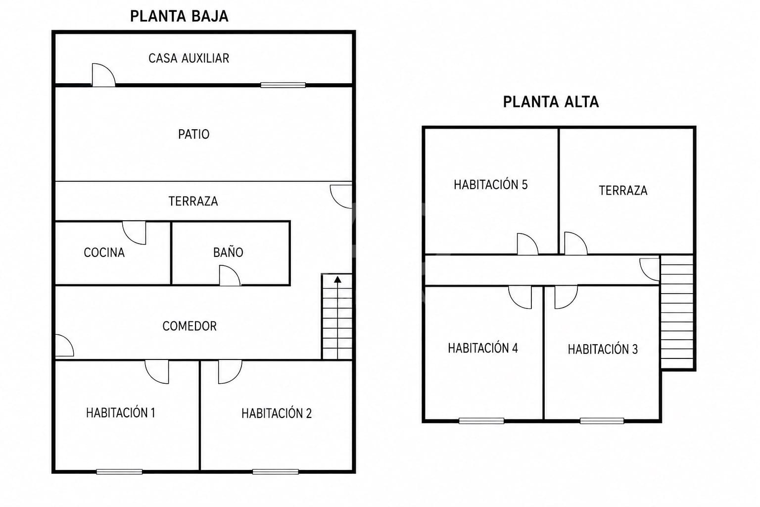 5 makuuhuone Omakotitalo myytävänä paikassa Archena - 89 000 € (Ref: 9991097)