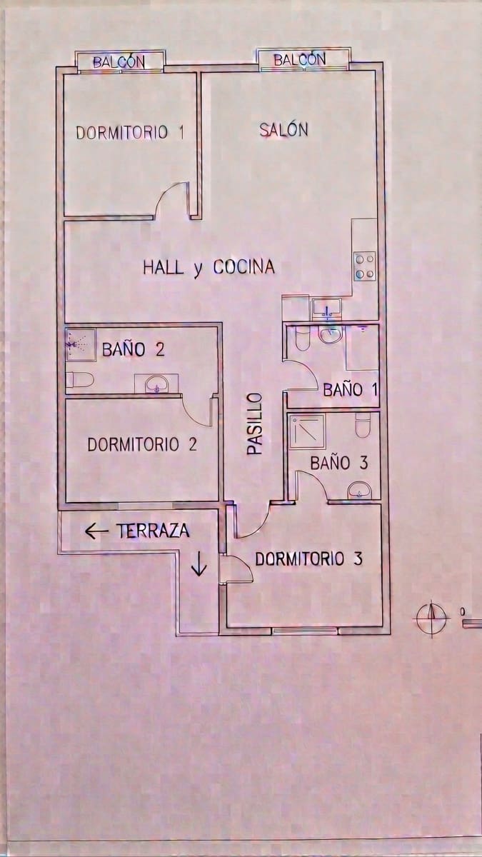 3 soveværelse Lejlighed til salg i Alicante by - € 330.000 (Ref: 9991120)