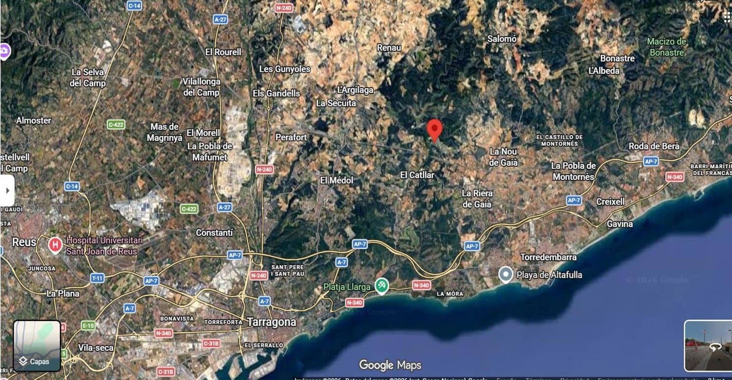 Tontti myytävänä paikassa Tarragona kaupunki - 89 000 € (Ref: 9991167)