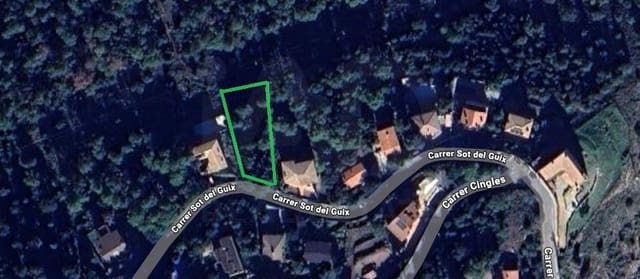 Ubebygd land til salgs i Barcelona by - € 35 000 (Ref: 9991186)