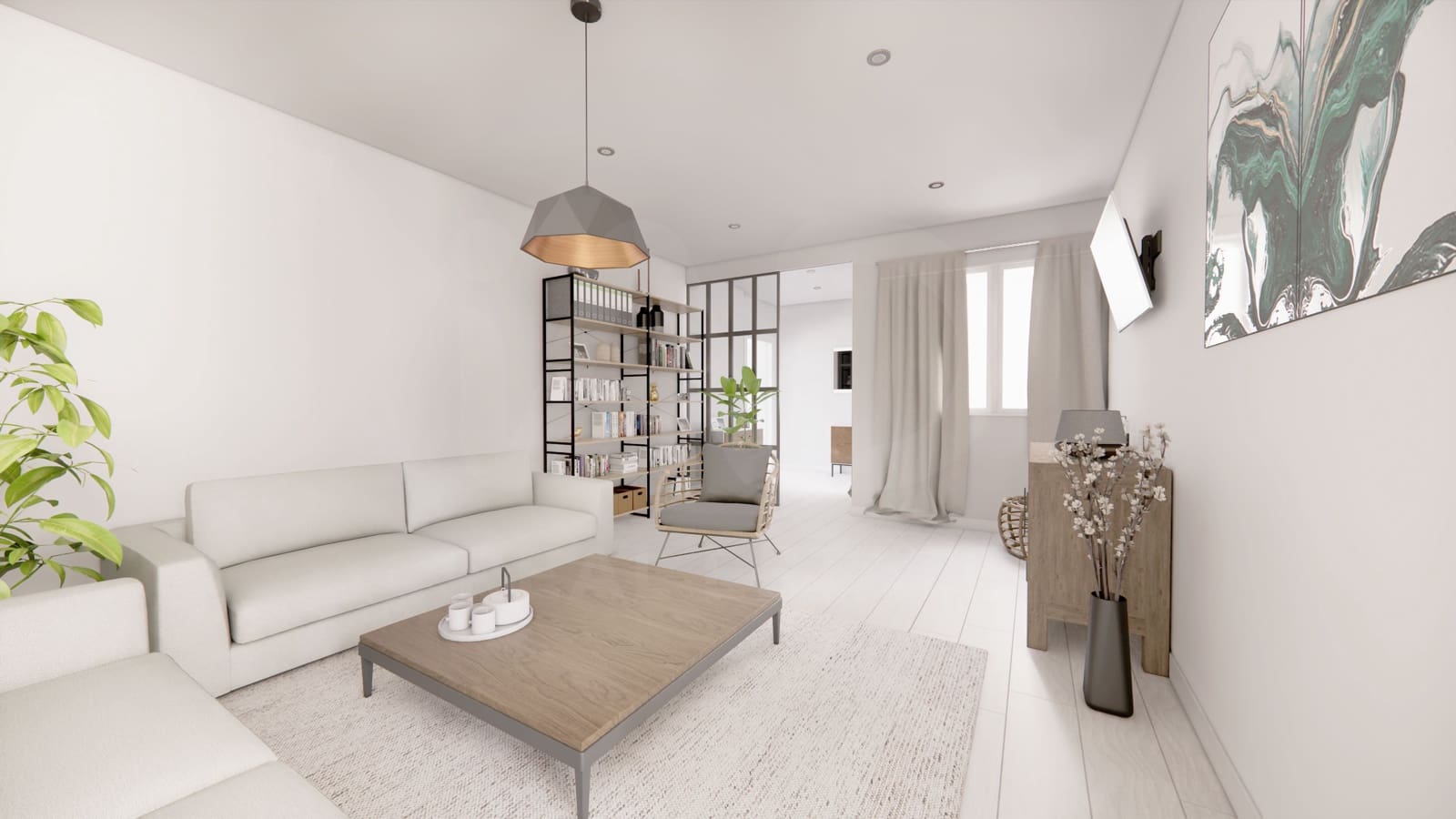 4 camera da letto Appartamento in vendita in Madrid citta - 1.375.000 € (Rif: 9991219)