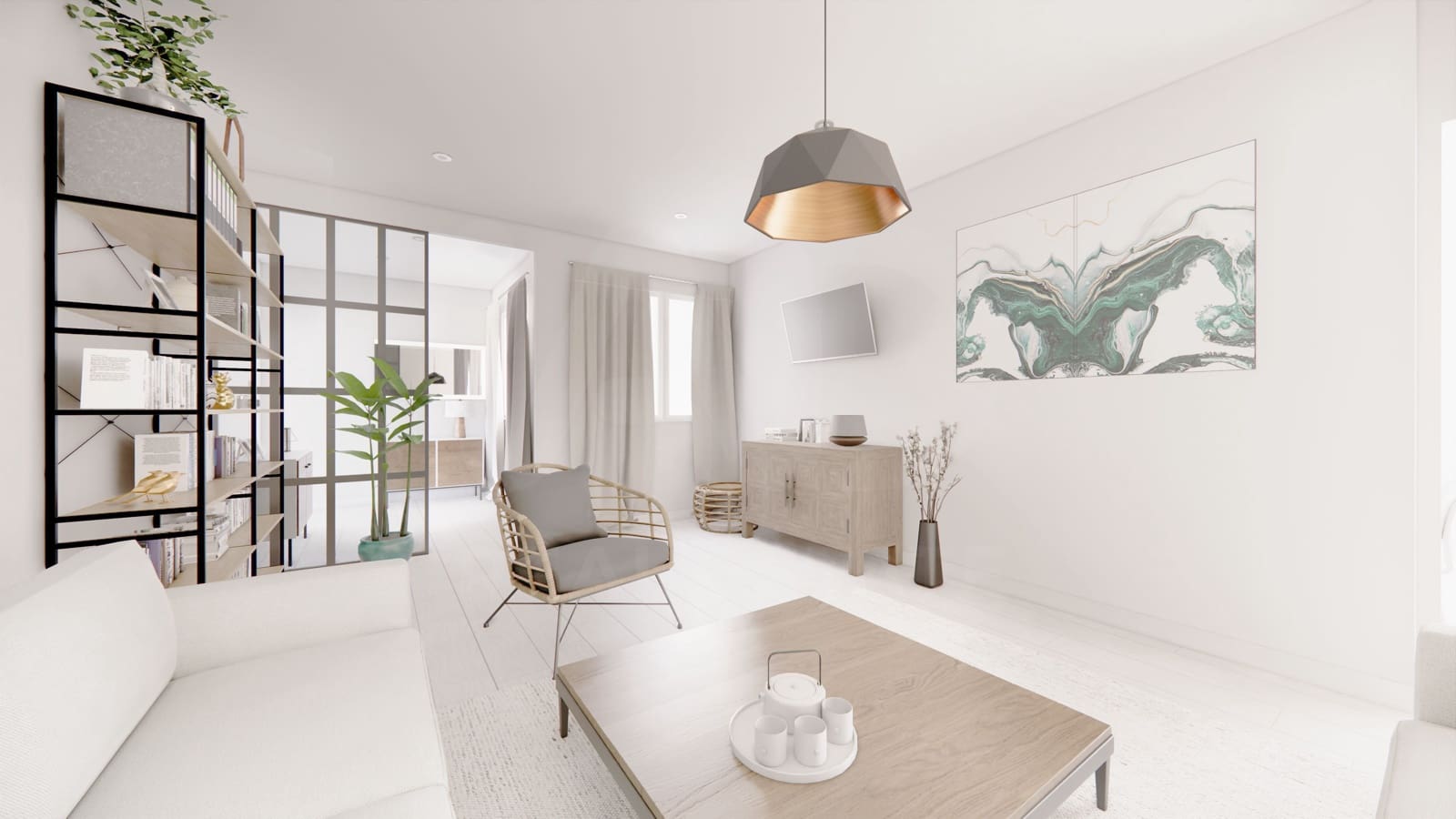 4 camera da letto Appartamento in vendita in Madrid citta - 1.375.000 € (Rif: 9991219)