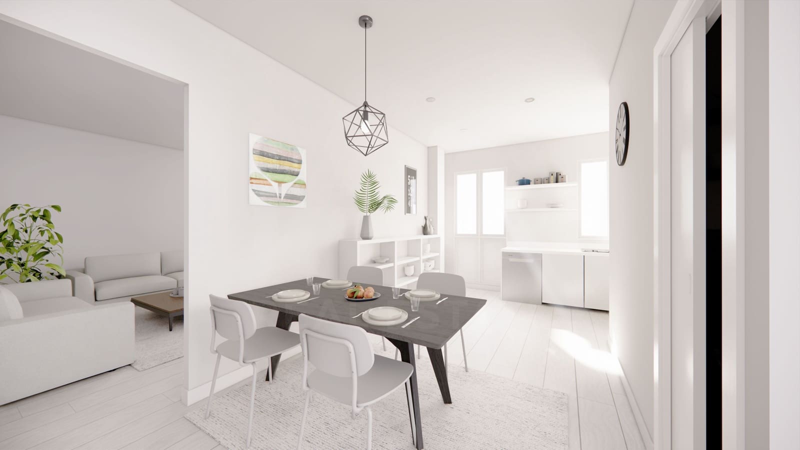 4 camera da letto Appartamento in vendita in Madrid citta - 1.375.000 € (Rif: 9991219)