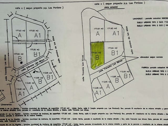 Solar/Parcela en Archena en venta - 29.000 € (Ref: 9991236)