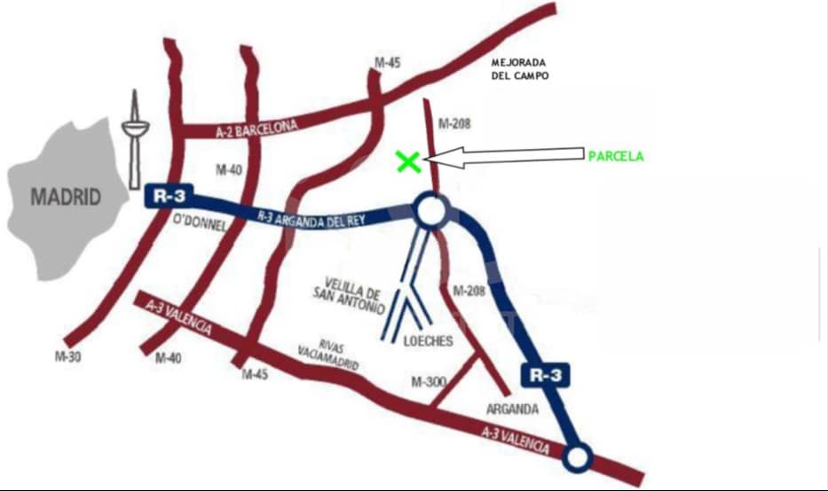 Mark till salu i Madrid stad - 2 300 000 € (Ref: 9991256)