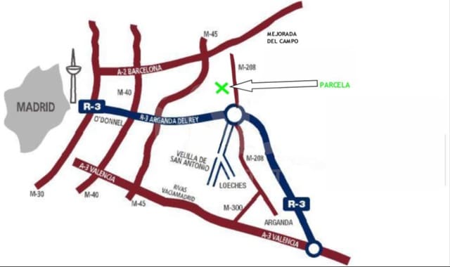 Terreno/Finca Rústica en Madrid ciudad en venta - 2.300.000 € (Ref: 9991256)