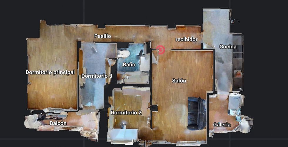 3 sovrum Lägenhet till salu i Barcelona stad med garage - 415 000 € (Ref: 9991345)