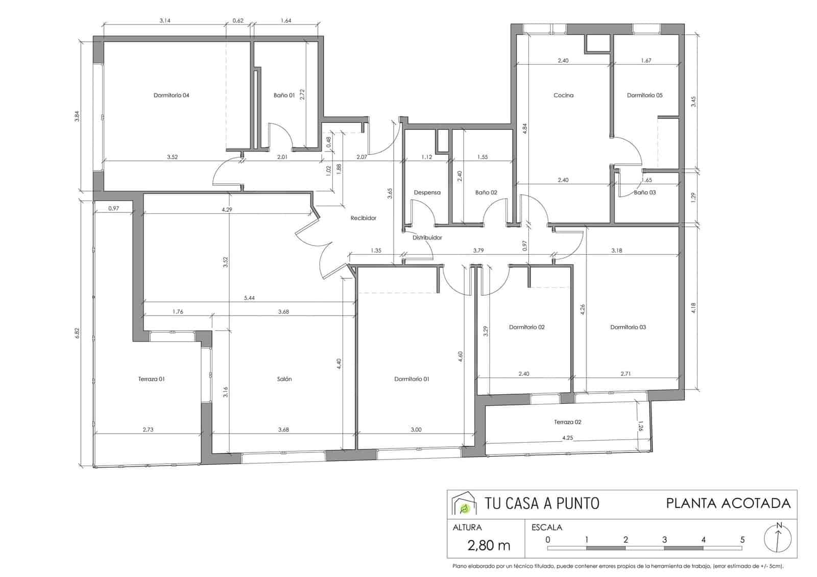 Apartamento de 5 habitaciones en Madrid ciudad en venta - 1.350.000 € (Ref: 9991370)