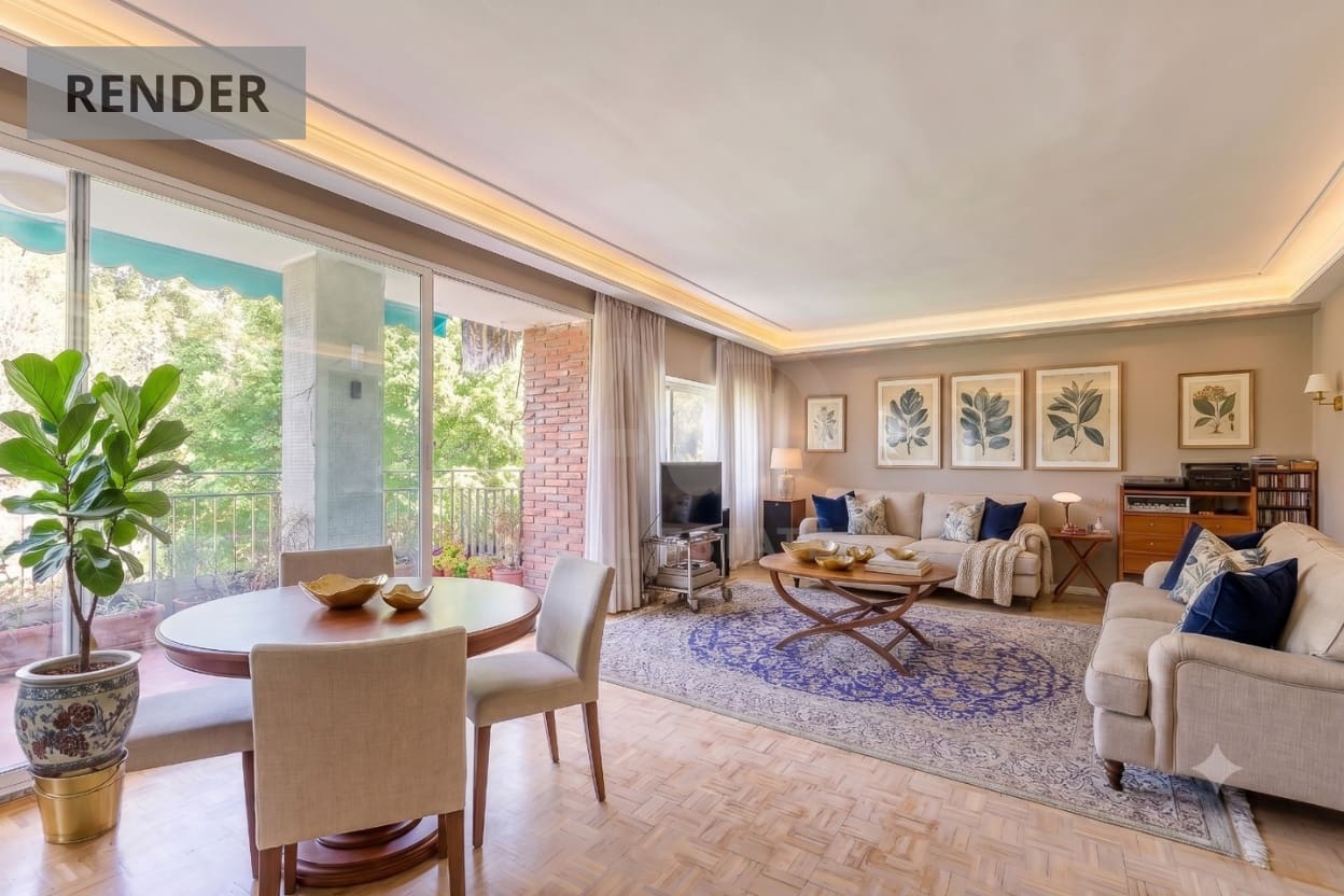 4 soveværelse Lejlighed til salg i Madrid by med garage - € 1.500.000 (Ref: 9991377)