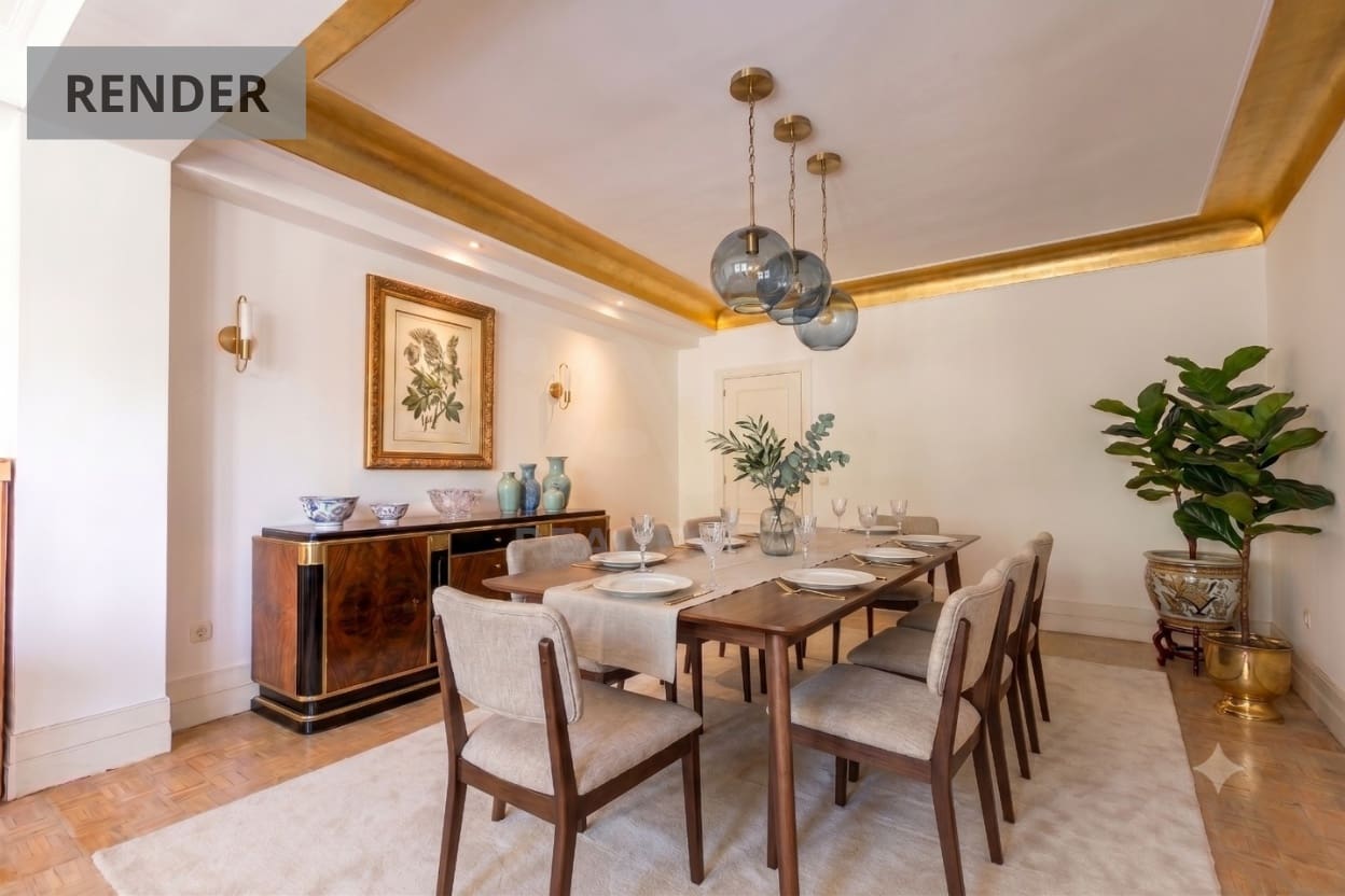 4 soveværelse Lejlighed til salg i Madrid by med garage - € 1.500.000 (Ref: 9991377)