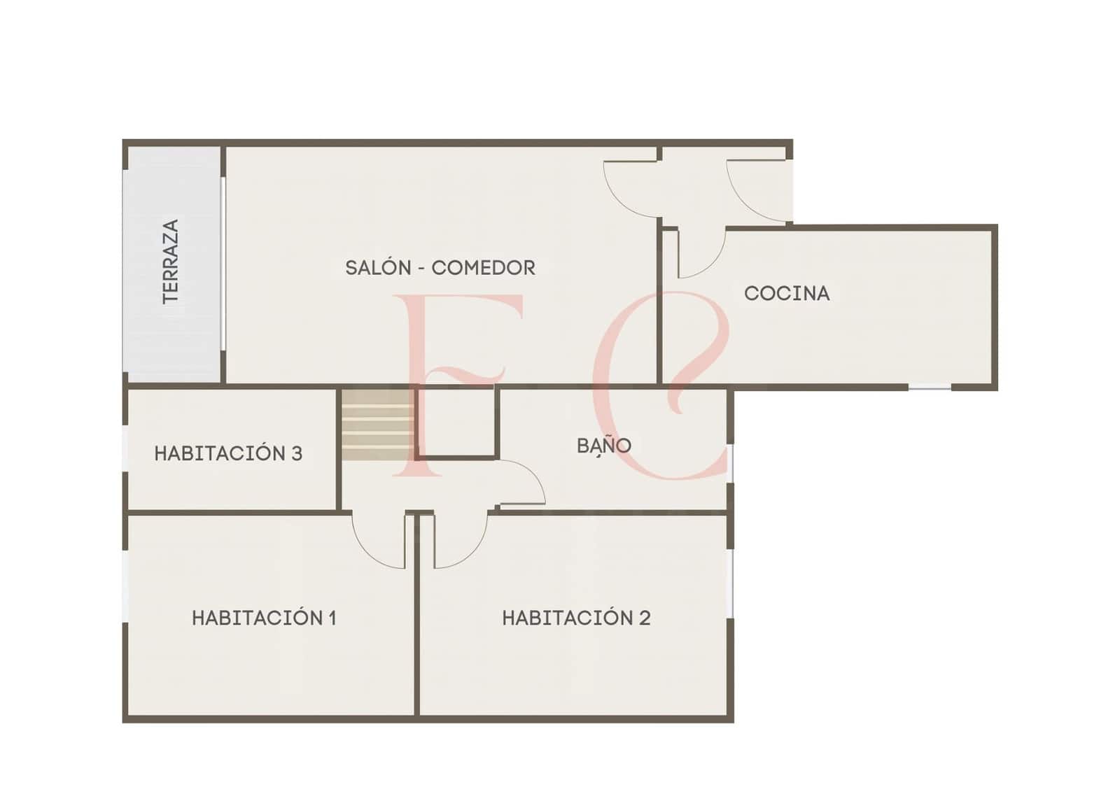 3 Zimmer Apartment zu verkaufen in Malaga Stadt mit Garage - 355.000 € (Ref: 9991379)