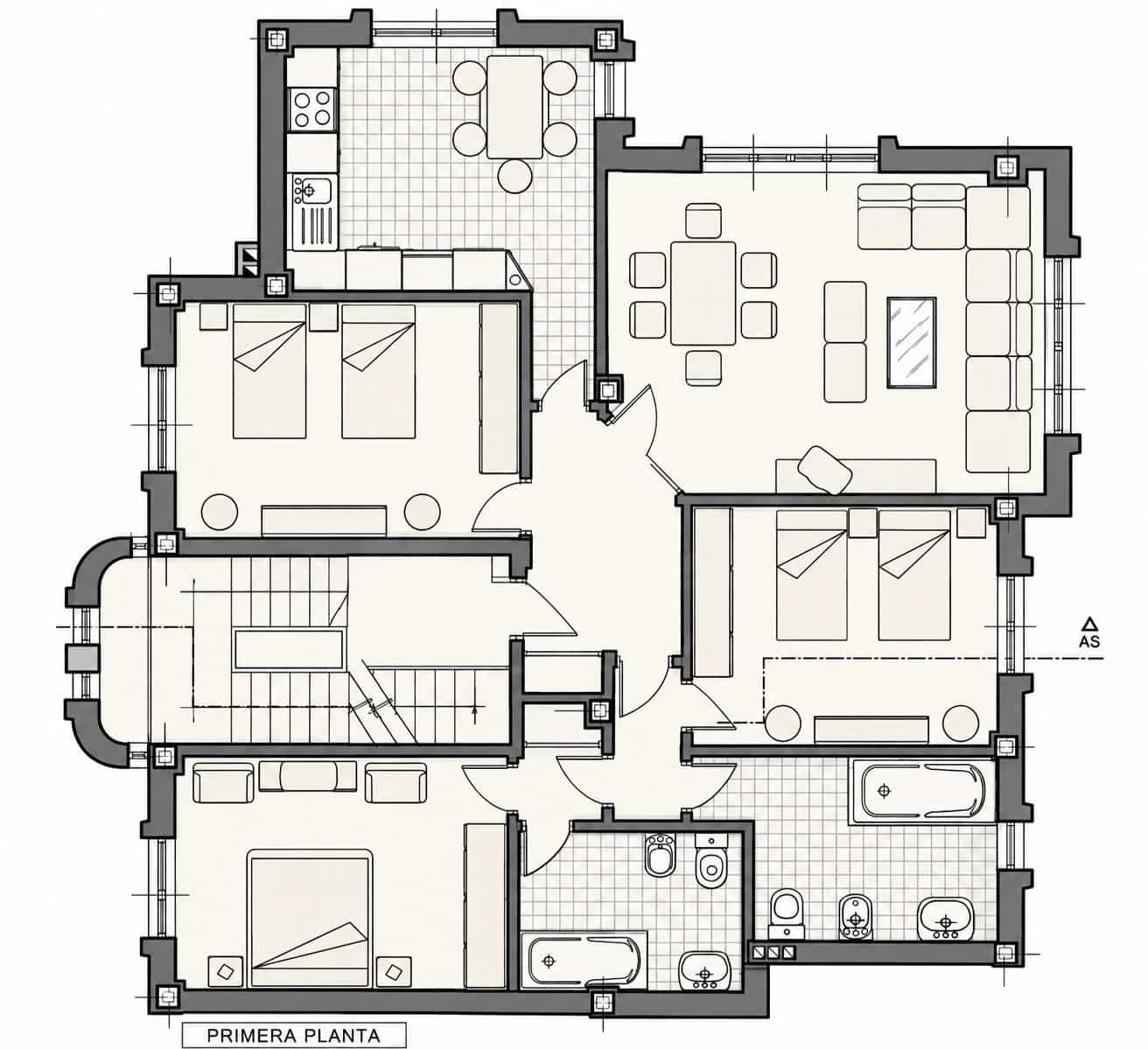 8 soverom Hus til salgs i Villaquilambre med garasje - € 345 000 (Ref: 9991384)