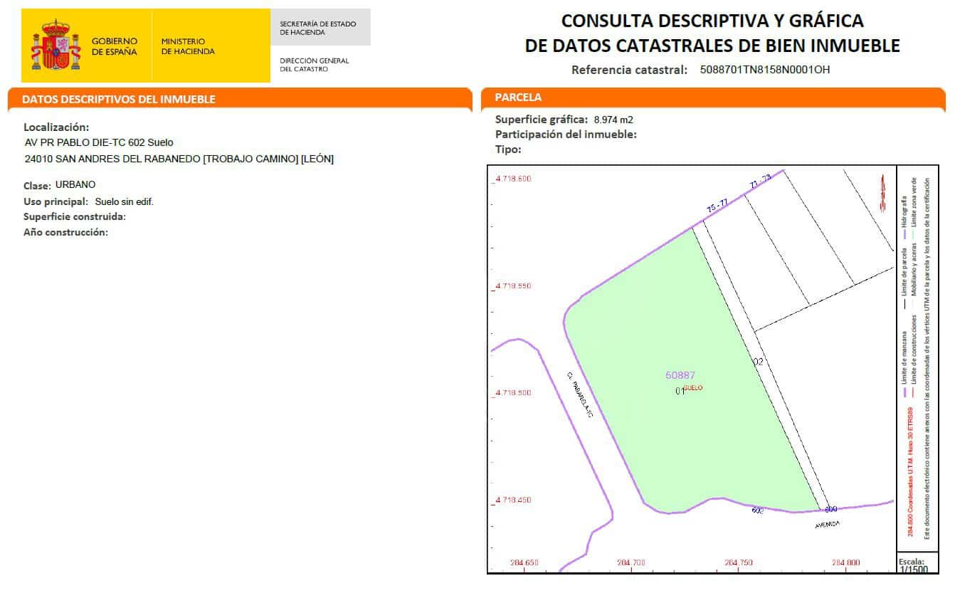 Undeveloped Land for sale in San Andres del Rabanedo - € 525,000 (Ref: 9991386)