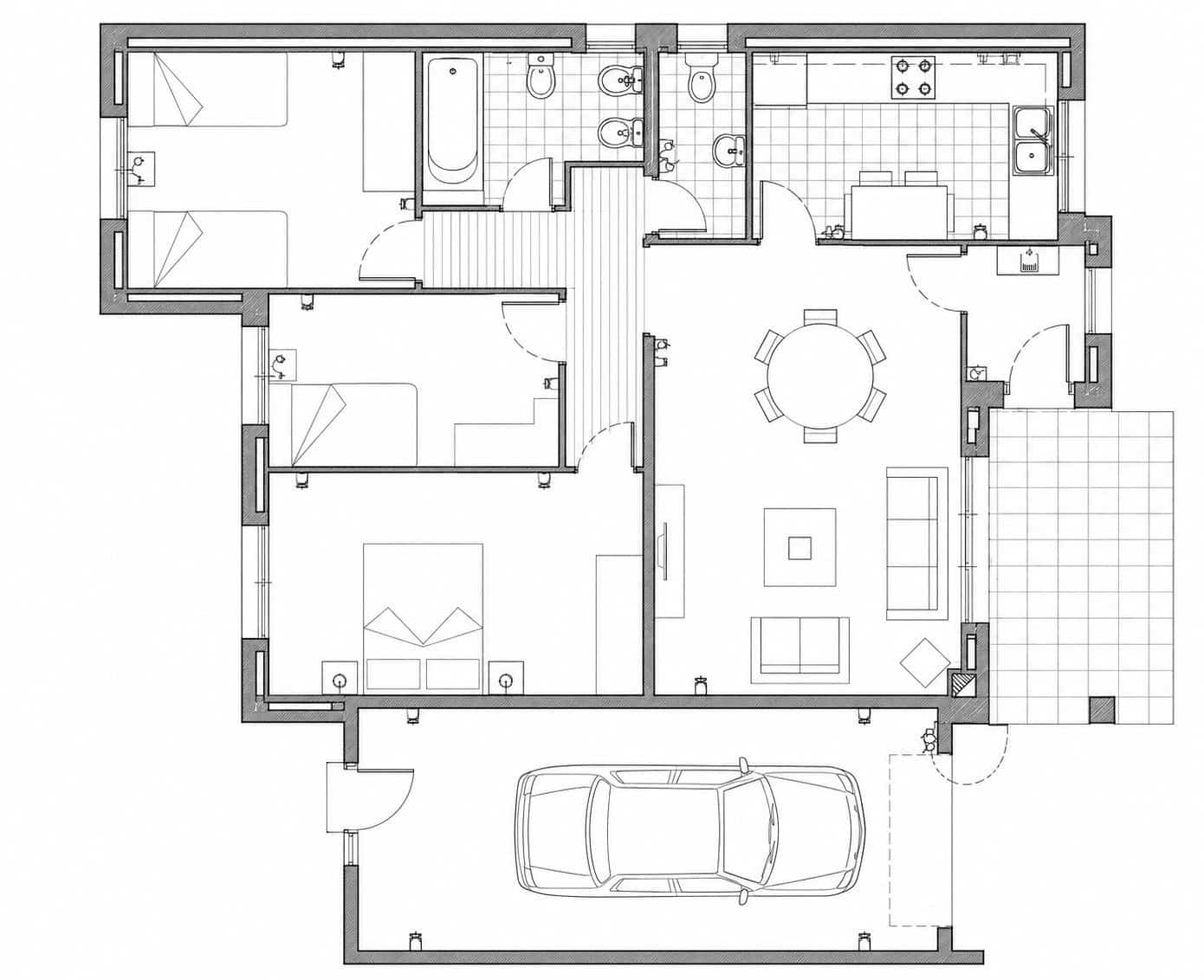 3 chambre Villa/Maison Mitoyenne à vendre à Barcelone ville avec piscine garage - 345 000 € (Ref: 9993583)
