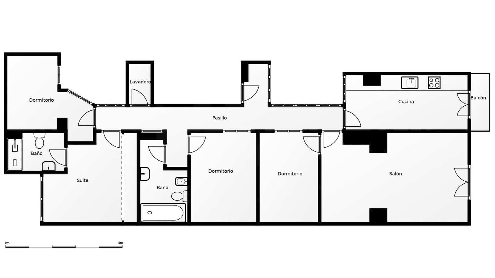 4 soverom Leilighet til salgs i Cadiz by - € 353 000 (Ref: 9993588)