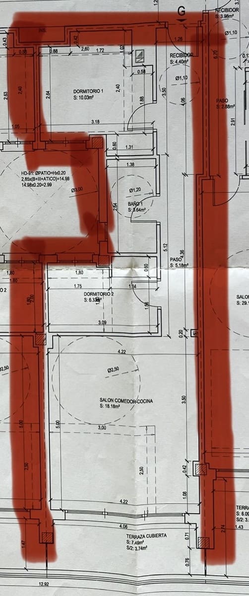 Apartamento de 2 habitaciones en Torreblanca en venta - 249.900 € (Ref: 9996542)