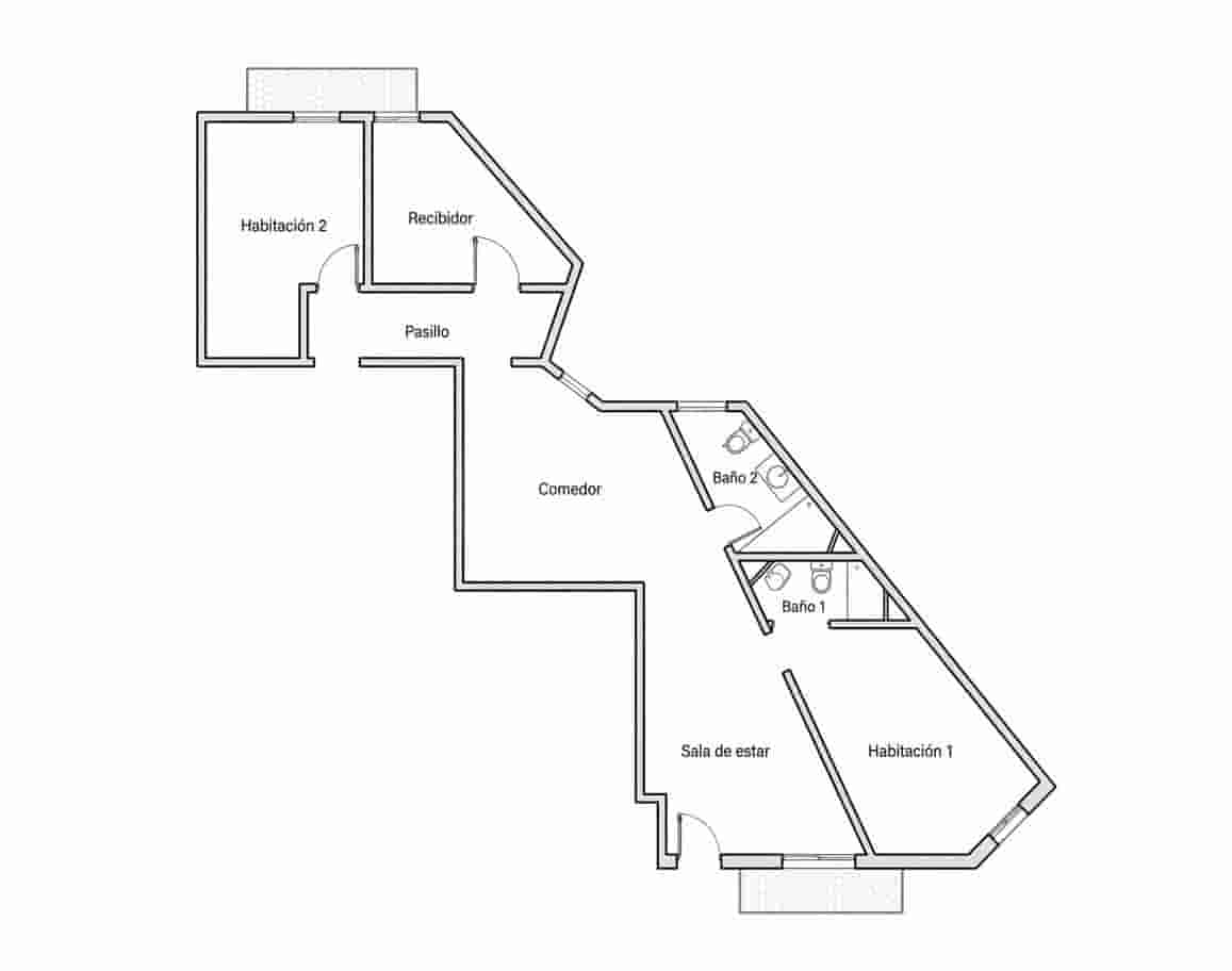 2 slaapkamer Appartement te koop in Barcelona stad - € 650.000 (Ref: 9997834)