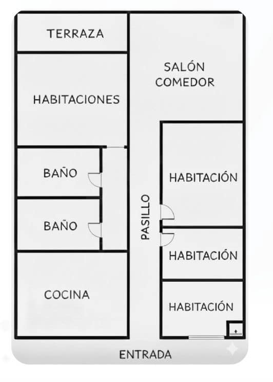 4 soveværelse Lejlighed til salg i Puerto Lumbreras - € 124.500 (Ref: 9999842)