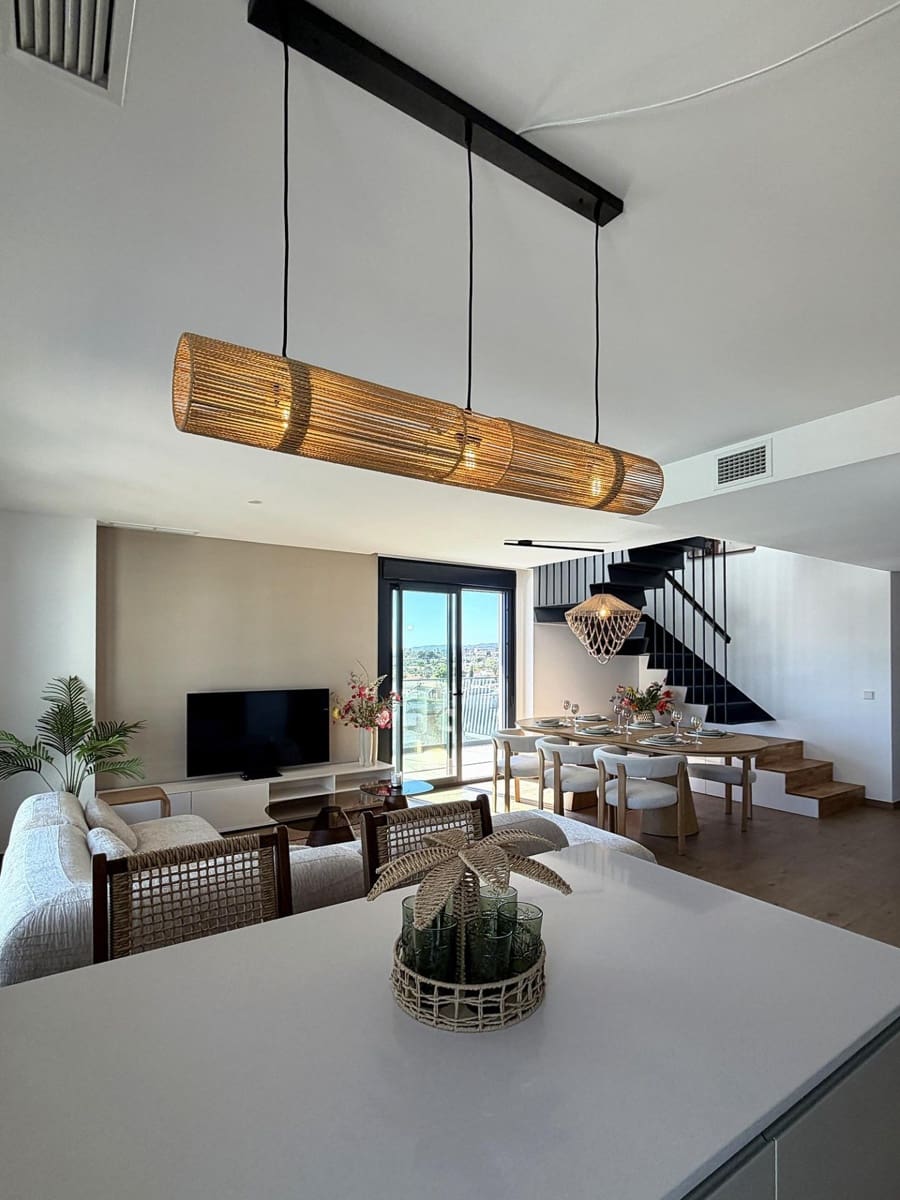 3 soverom Penthouse til salgs i La Villajoyosa / Vila Joiosa med svømmebasseng garasje - € 1 095 000 (Ref: 10183310)