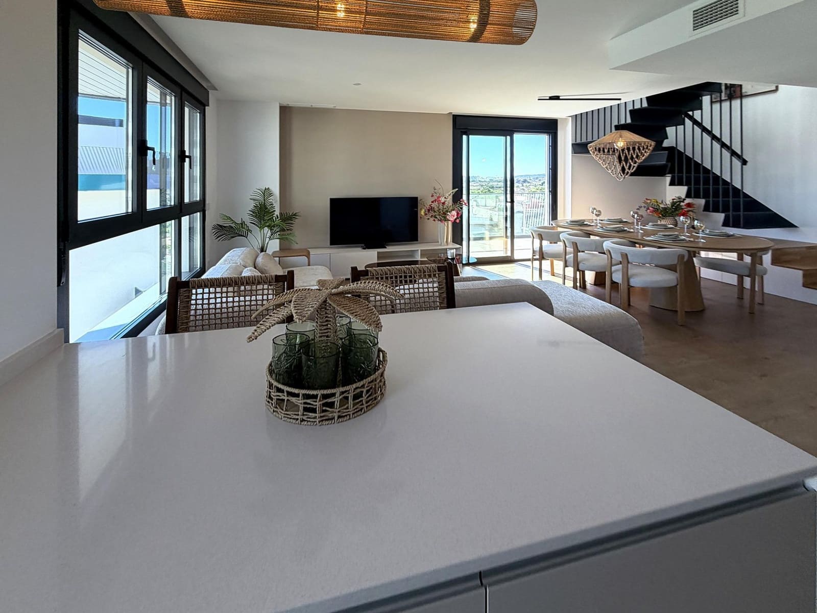 3 soverom Penthouse til salgs i La Villajoyosa / Vila Joiosa med svømmebasseng garasje - € 1 095 000 (Ref: 10183310)
