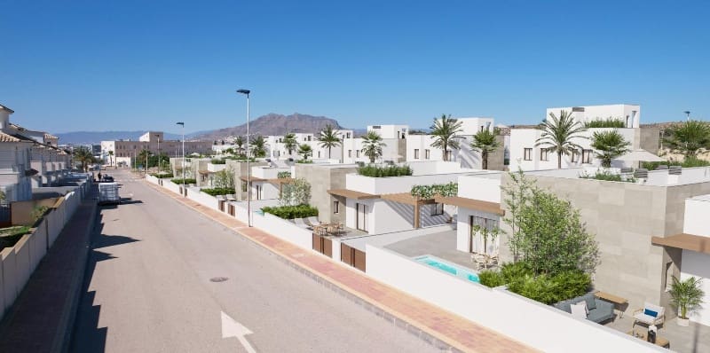 3 bedroom Semi-detached Villa for sale in Puerto de Mazarron with pool garage - € 287,000 (Ref: 9850295)