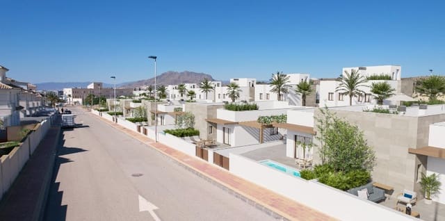 3 soveværelse Semi-Rækkehus til salg i Playa Sol, Mazarrón med swimmingpool garage - € 287.000 (Ref: 9850295)