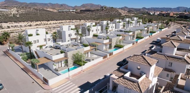 3 soveværelse Semi-Rækkehus til salg i Playa Sol, Mazarrón med swimmingpool garage - € 287.000 (Ref: 9850295)
