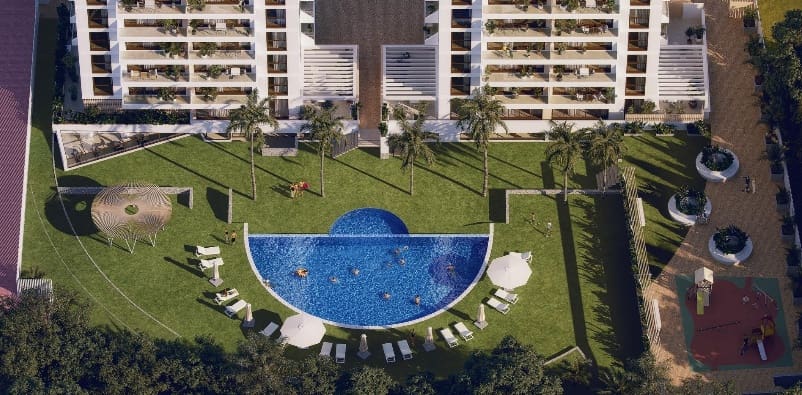 2 Zimmer Apartment zu verkaufen in Guardamar del Segura mit Pool Garage - 245.000 € (Ref: 9850300)