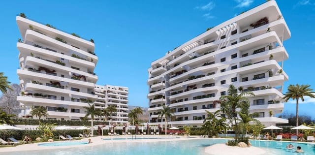 2 sypialnia Apartament na sprzedaż w Platja Vila Joiosa - Platja de Torres, La Villajoyosa / Vila Joiosa z basenem garażem - 424 000 € (Ref: 9851986)