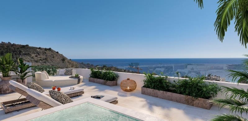 2 bedroom Apartment for sale in La Villajoyosa / Vila Joiosa with pool garage - € 424,000 (Ref: 9851986)