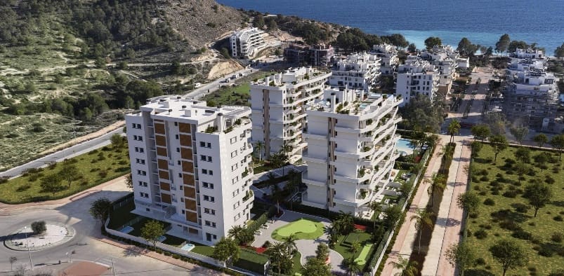 2 bedroom Apartment for sale in La Villajoyosa / Vila Joiosa with pool garage - € 424,000 (Ref: 9851986)