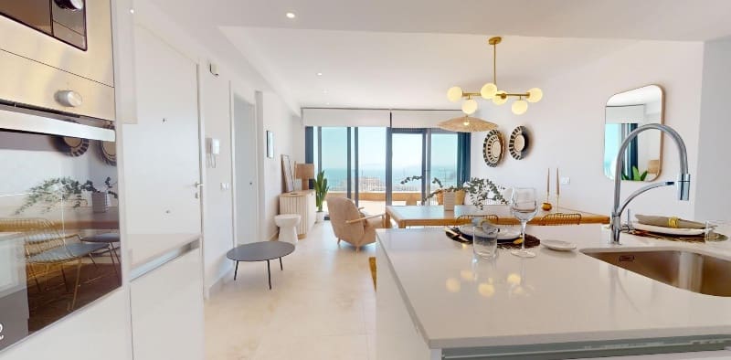 Apartamento Playa de 1 habitación en Aguilas en venta con piscina - 275.000 € (Ref: 9852067)
