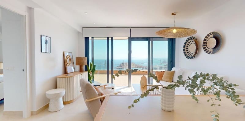 Apartamento Playa de 1 habitación en Aguilas en venta con piscina - 275.000 € (Ref: 9852067)