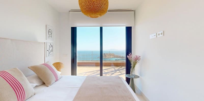 Apartamento Playa de 1 habitación en Aguilas en venta con piscina - 275.000 € (Ref: 9852067)