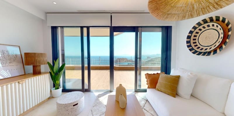Apartamento Playa de 1 habitación en Aguilas en venta con piscina - 275.000 € (Ref: 9852067)